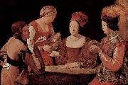 Georges de La Tour The cheat with the ace of diamonds oil painting artist